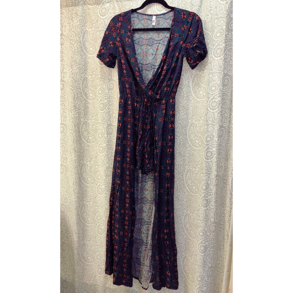 High / low Aztec floral ROMPER**:: Target :Size XS
